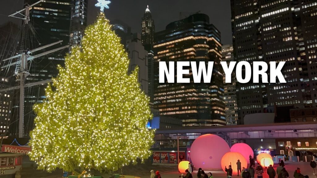 New York City LIVE Manhattan Christmas Walk 2024 on Saturday (December