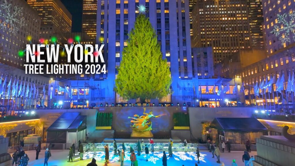 NYC Christmas Walk 2024 Rockefeller Center Christmas Tree Lighting 2024